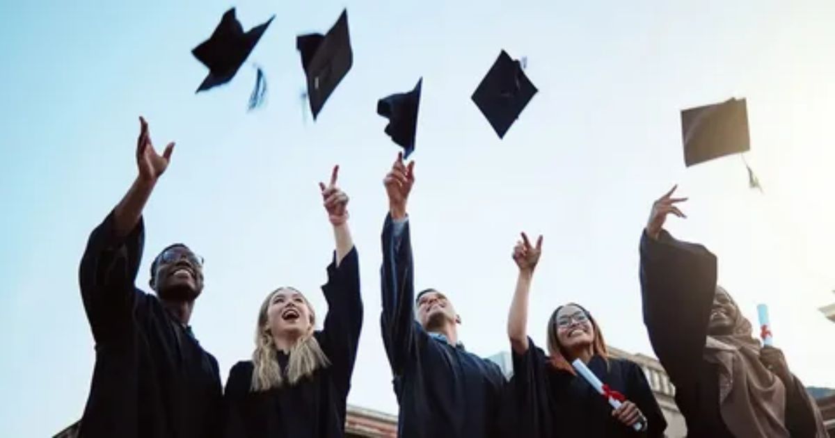 Graduation cap and diploma representing inspirational graduation poems collection for 2026
