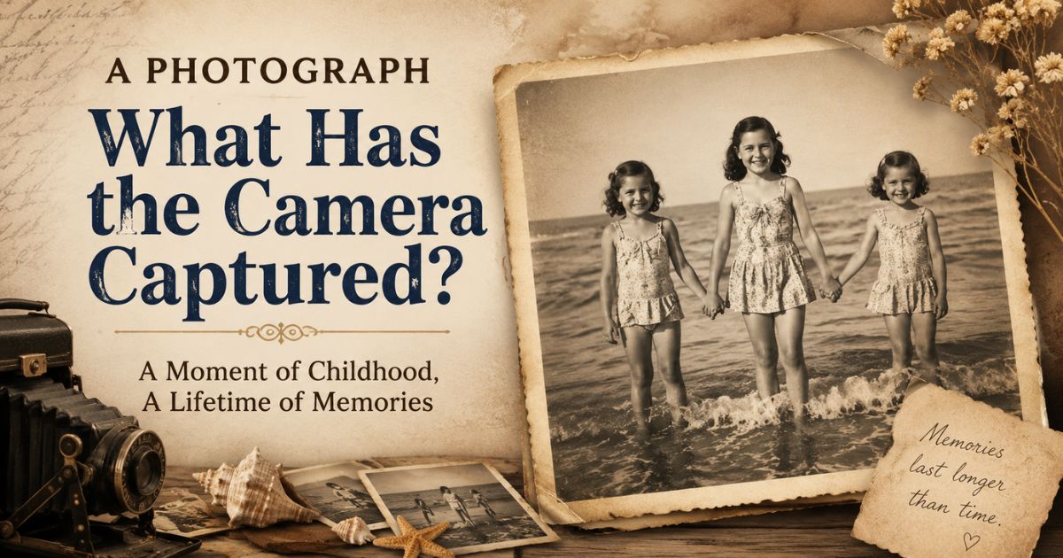 What Has the Camera Captured? childhood memories.
